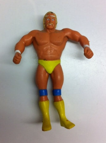 WWF LJN Wrestling Superstars Bendies Wrestling Rings & Playsets: Cage Match Challenge [With Hulk Hogan] - image 2