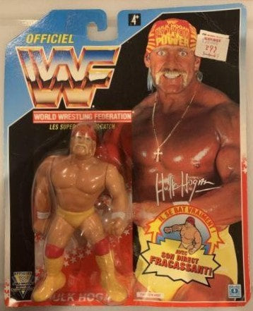 WWF Hasbro 5 Hulk Hogan with Hulkster Slam!