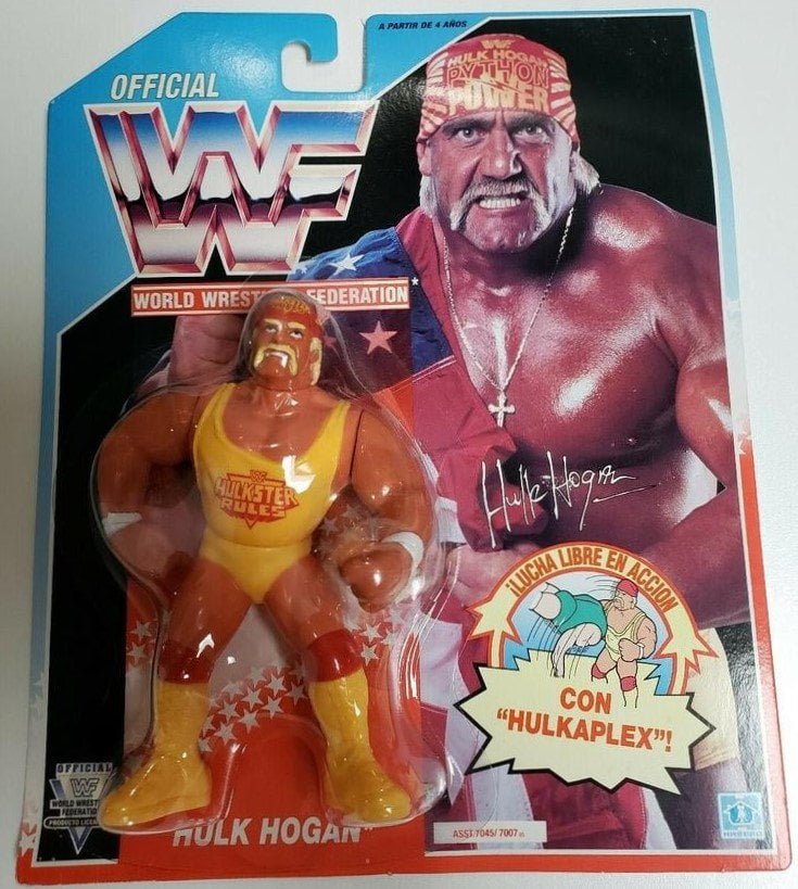 WWF Hasbro 3 Hulk Hogan with Hulkaplex!