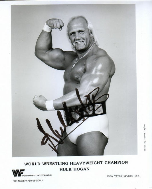 WWF-Promo-Photos1986-WWF-CHAMPION-Hulk-Hogan-signed-
