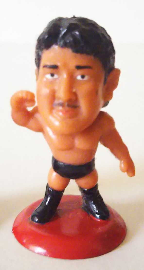 CharaPro Mini Big Heads/Pro-Kaku Heroes Strong Style Prerelease Yuji Nagata [With Black Trunks]