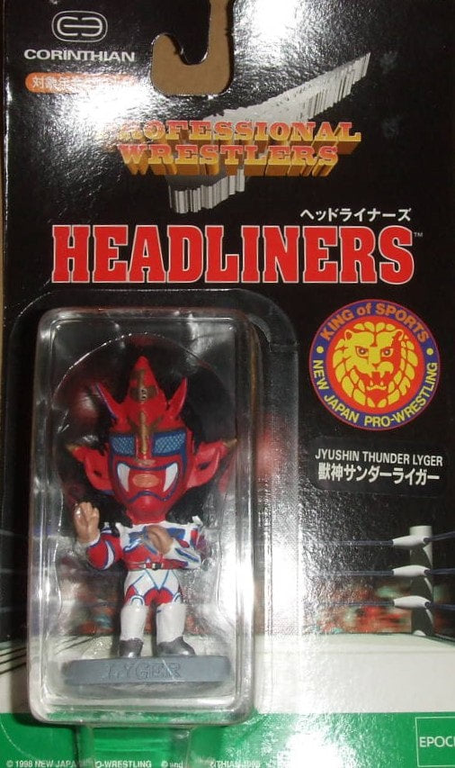 NJPW Epoch Professional Wrestlers Headliners Jyushin Thunder Lyger [In Red Gear] Action & Toy Figures PWcatalog