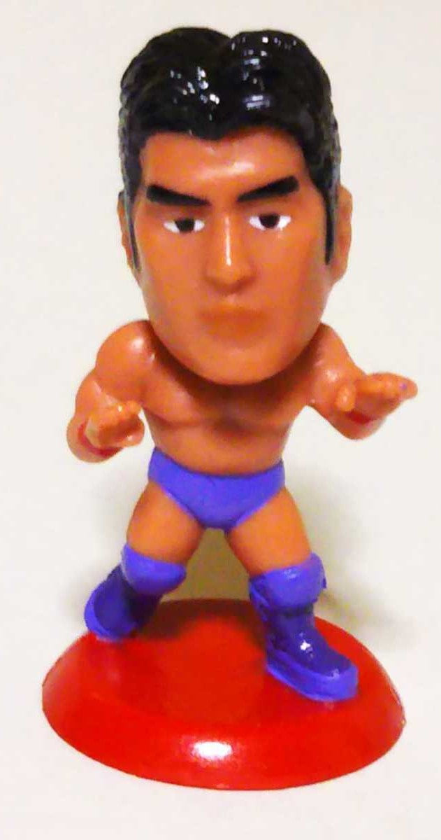 CharaPro Mini Big Heads/Pro-Kaku Heroes 1 Nobuhiko Takada [With Purple Trunks]