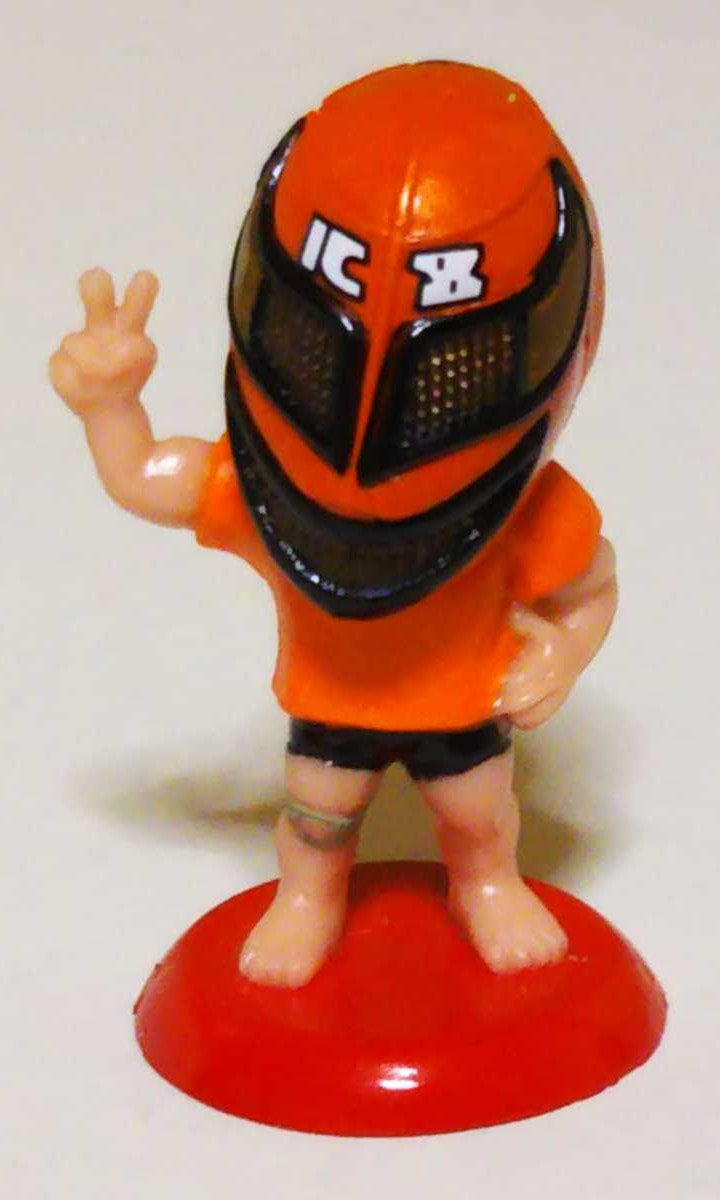 CharaPro Mini Big Heads/Pro-Kaku Heroes 1 Kazushi Sakuraba [With Mask]