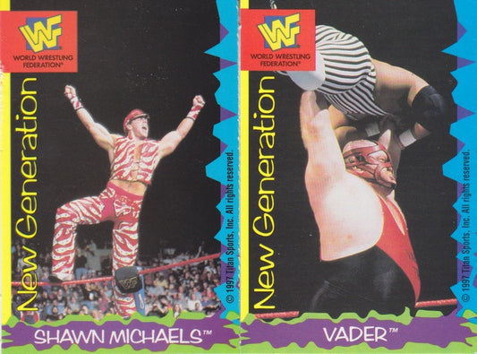 1997 Good Humor WWF Ice Cream Cards Set#9 (12) Nm Approx 2017 value:$100