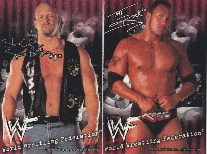 1999 Good Humor WWF Ice Cream Cards Set#11 (12) Nm Approx 2017 value:$100