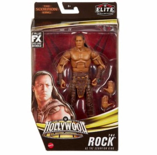 WWE Mattel Hollywood 2 The Rock as the Scorpion King [Exclusive] Action & Toy Figures PWcatalog