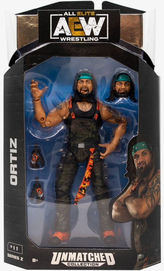 AEW Jazwares Unmatched Collection 2 #11 Ortiz Action & Toy Figures PWcatalog