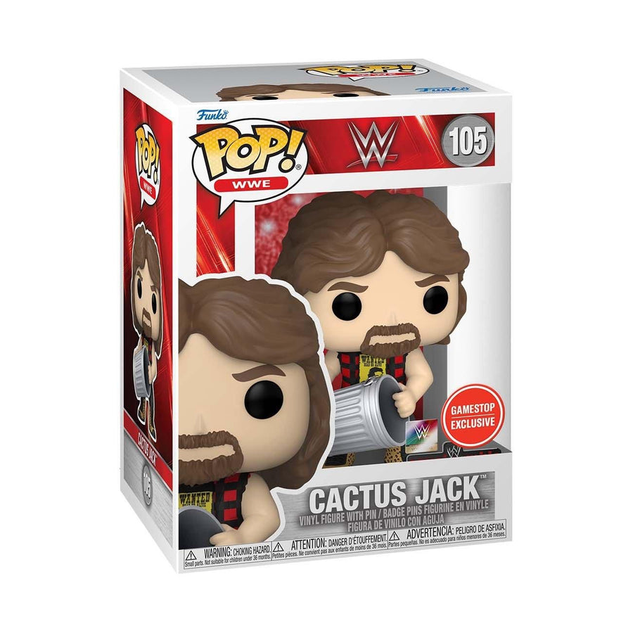 WWE Funko POP! Vinyls 105 Cactus Jack [Exclusive] Action & Toy Figures PWcatalog