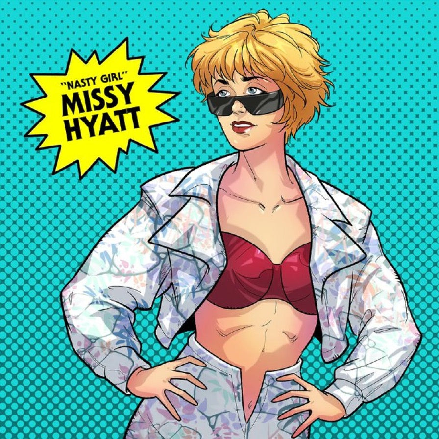 Wrestling Arcade “Nasty Girl” Missy Hyatt