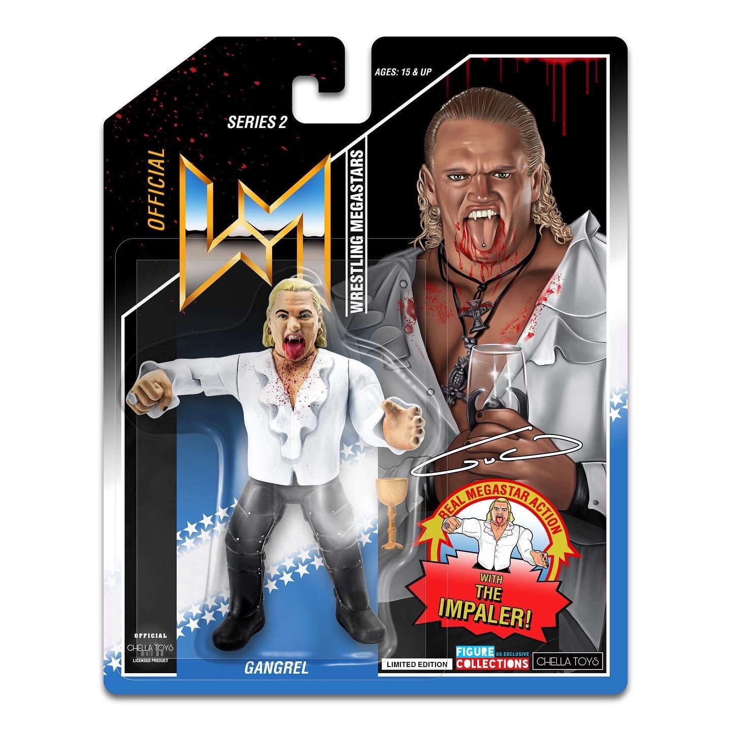 Chella Toys Wrestling Megastars 2 Gangrel