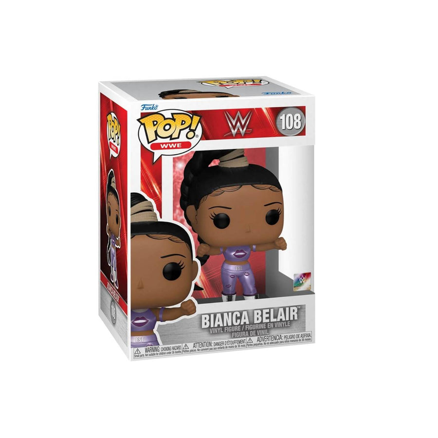 WWE Funko POP! Vinyls 108 Bianca Belair Action & Toy Figures PWcatalog
