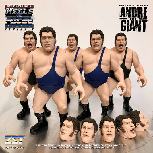 Zombie Sailor's Toys Wrestling's Heels & Faces 2 Andre the Giant [With Black Singlet]