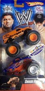 Hot Wheels Smack Pack John Cena Batista Toys R Us exclusive