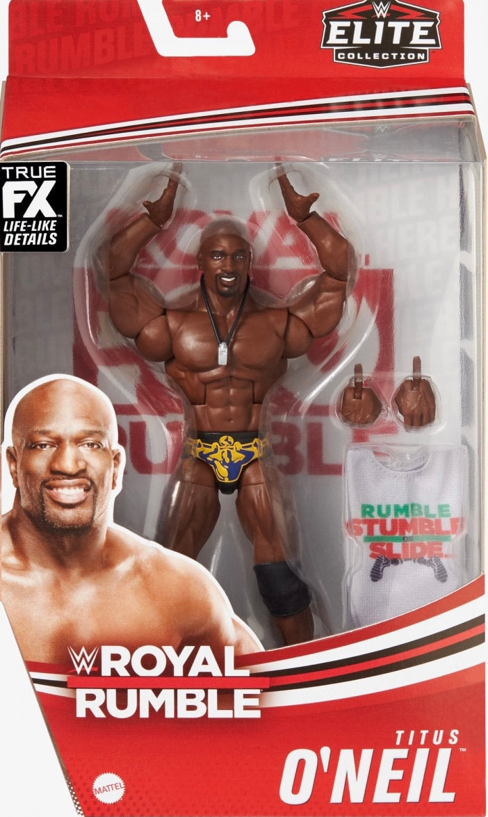 WWE Mattel Royal Rumble 2 Titus O'Neil [Exclusive] Action & Toy Figures PWcatalog