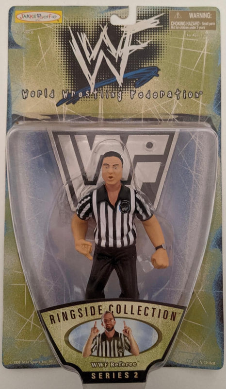 1998 WWF Jakks Pacific Ringside Collection Series 2WWF Referee