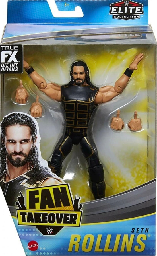 WWE Mattel Fan Takeover 1 Seth Rollins [Exclusive] Action & Toy Figures PWcatalog
