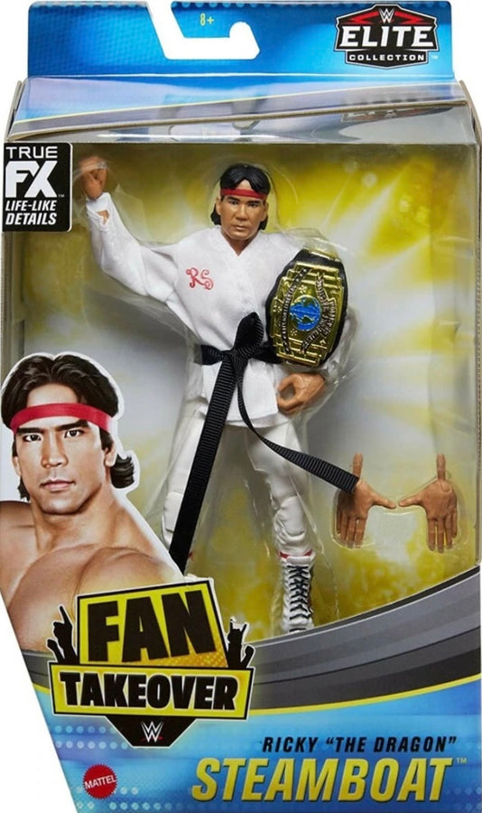 WWE Mattel Fan Takeover 1 Ricky "The Dragon" Steamboat [Exclusive] Action & Toy Figures PWcatalog