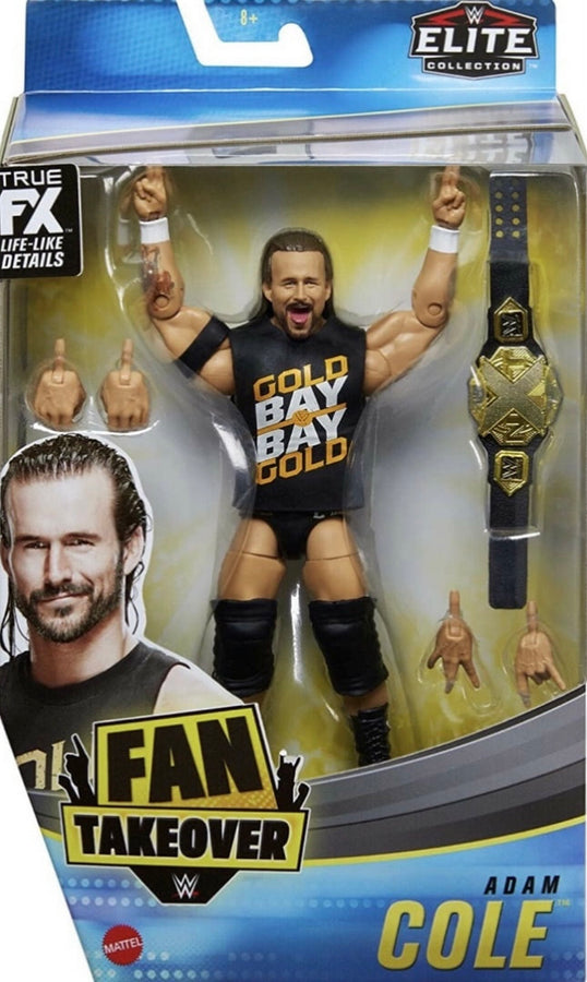WWE Mattel Fan Takeover 1 Adam Cole [Exclusive] Action & Toy Figures PWcatalog