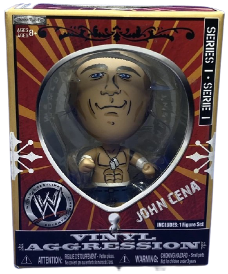 WWE Jakks Pacific Vinyl Aggression 1 John Cena