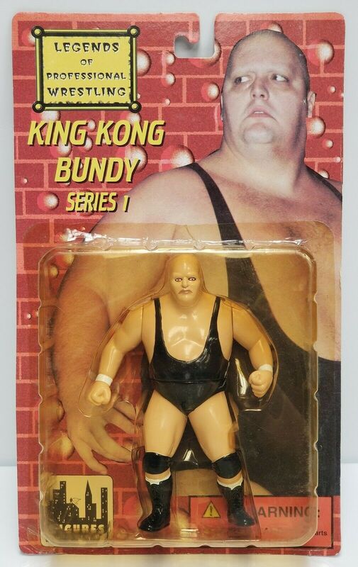 FTC Legends of Professional Wrestling [Original] 1 King Kong Bundy Action & Toy Figures PWcatalog