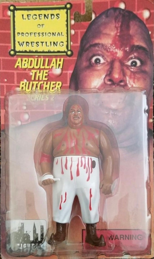 FTC Legends of Professional Wrestling [Original] 2 Abdullah the Butcher [With White Pants & Blood] Action & Toy Figures PWcatalog