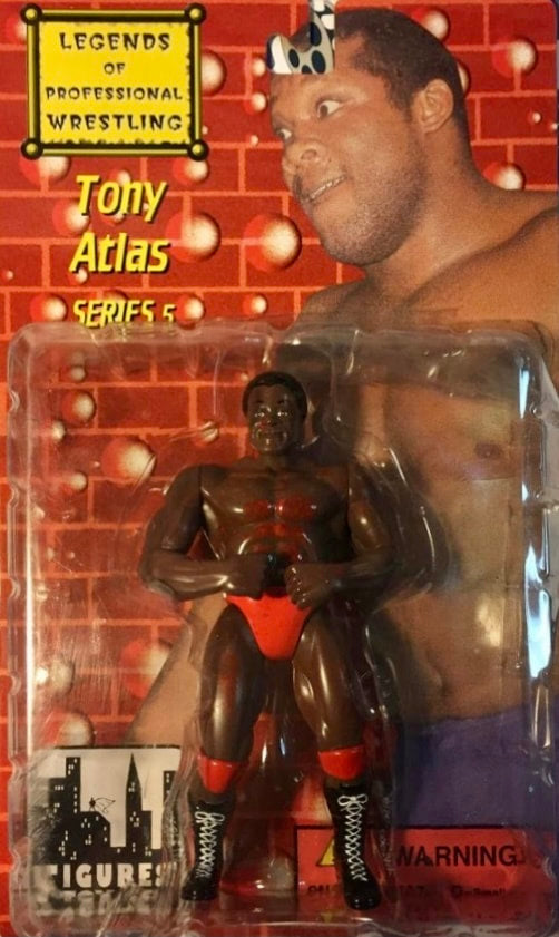FTC Legends of Professional Wrestling [Original] 5 Tony Atlas [With Blood] Action & Toy Figures PWcatalog