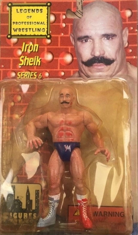 FTC Legends of Professional Wrestling [Original] 6 Iron Sheik [With Blood] Action & Toy Figures PWcatalog