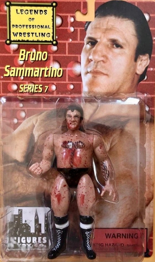 FTC Legends of Professional Wrestling [Original] 7 Bruno Sammartino [With Blood] Action & Toy Figures PWcatalog