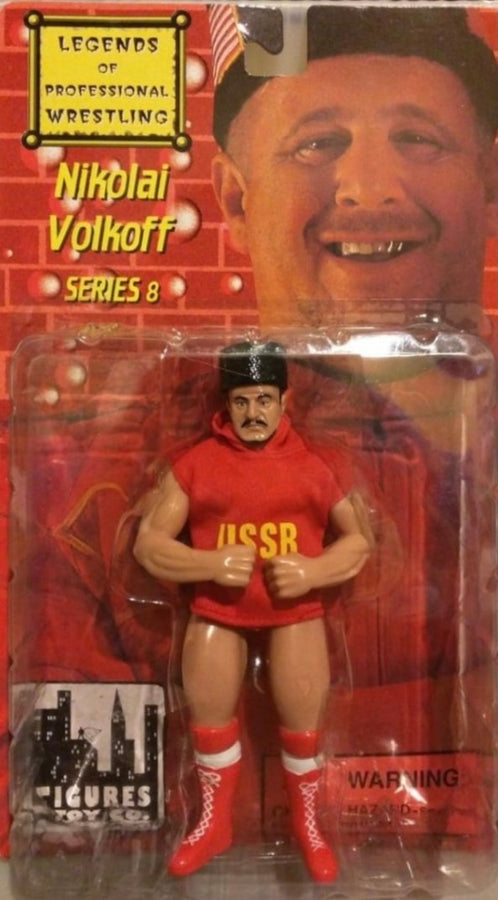 FTC Legends of Professional Wrestling [Original] 8 Nikolai Volkoff Action & Toy Figures PWcatalog