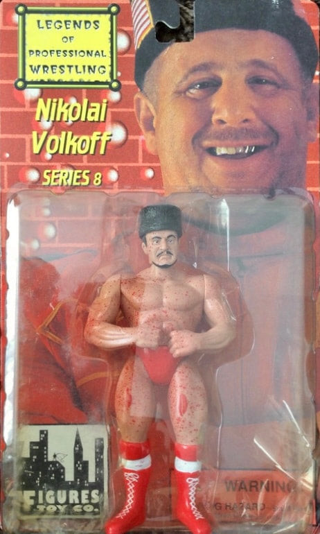 FTC Legends of Professional Wrestling [Original] 8 Nikolai Volkoff [With Blood] Action & Toy Figures PWcatalog