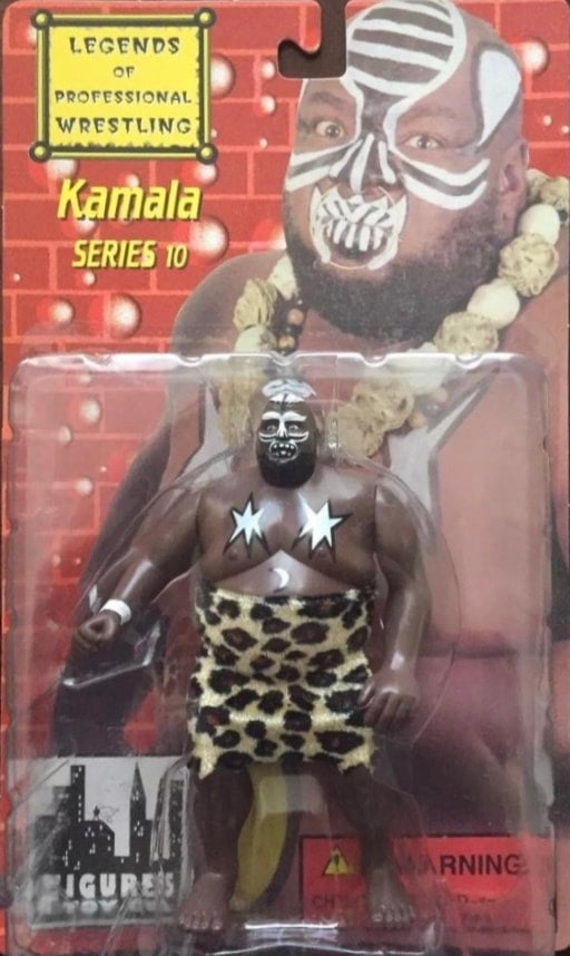 FTC Legends of Professional Wrestling [Original] 10 Kamala Action & Toy Figures PWcatalog