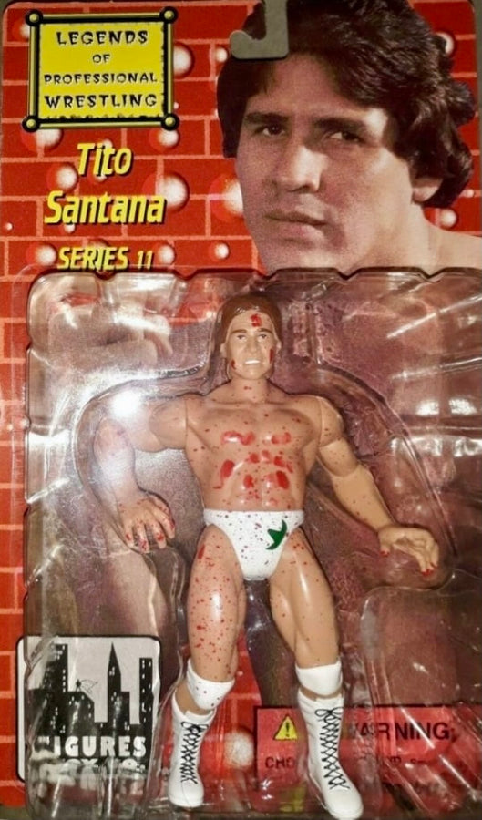FTC Legends of Professional Wrestling [Original] 11 Tito Santana [With Blood] Action & Toy Figures PWcatalog
