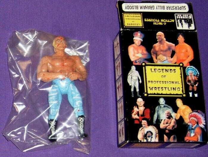 FTC Legends of Professional Wrestling [Original] 16 Superstar Billy Graham [With Blood] Action & Toy Figures PWcatalog