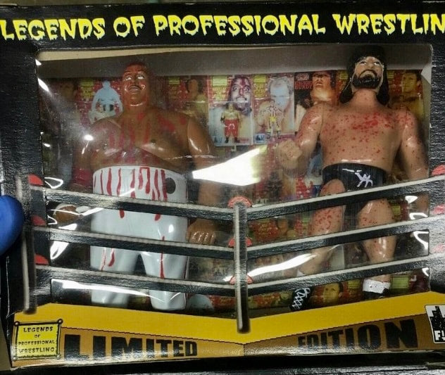 FTC Legends of Professional Wrestling [Original] Multipack: Abdullah the Butcher [With Blood] & Original Sheik [With Blood] Action & Toy Figures PWcatalog