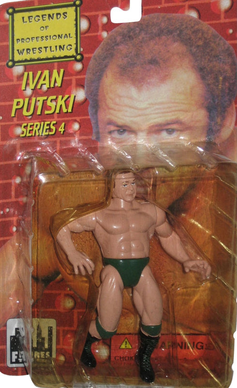 FTC Legends of Professional Wrestling [Original] 4 Ivan Putski [Without Sweatshirt] Action & Toy Figures PWcatalog