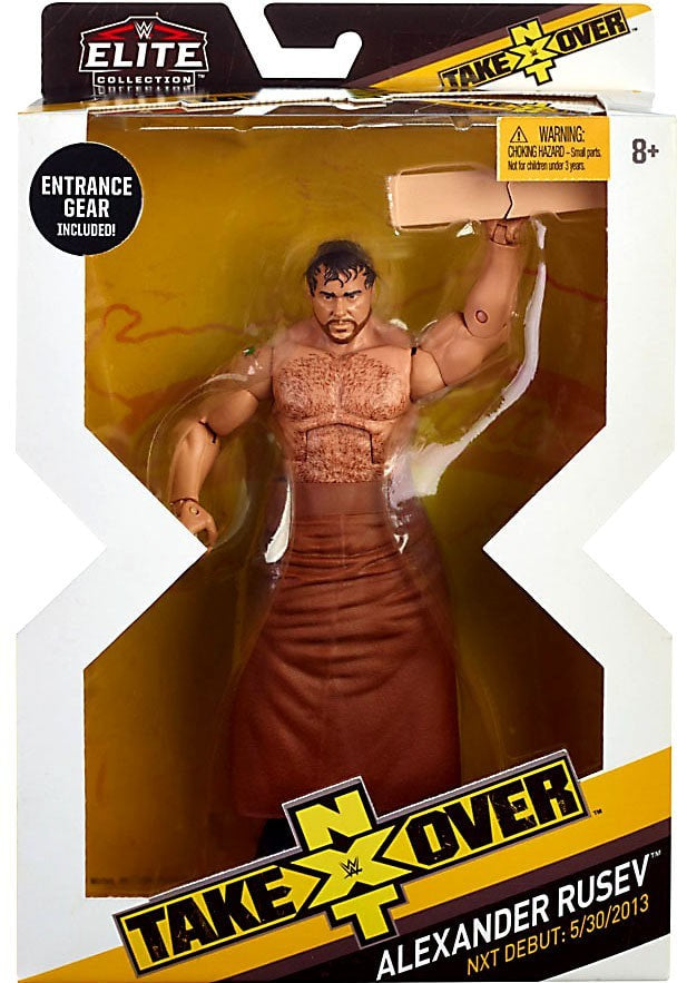 WWE Mattel NXT Takeover 3 Alexander Rusev [Exclusive] Action & Toy Figures PWcatalog