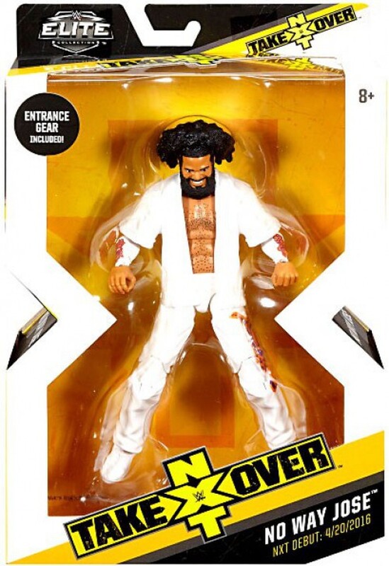 WWE Mattel NXT Takeover 1 No Way Jose [Exclusive] Action & Toy Figures PWcatalog