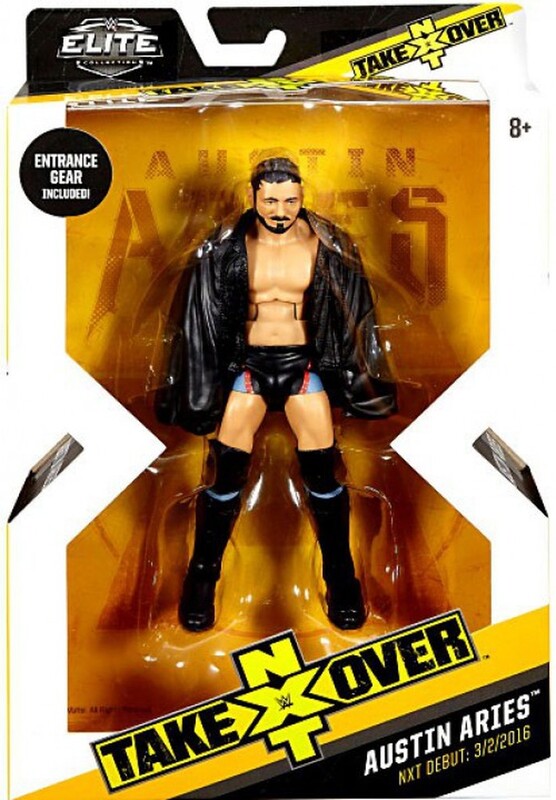 WWE Mattel NXT Takeover 1 Austin Aries [Exclusive] Action & Toy Figures PWcatalog