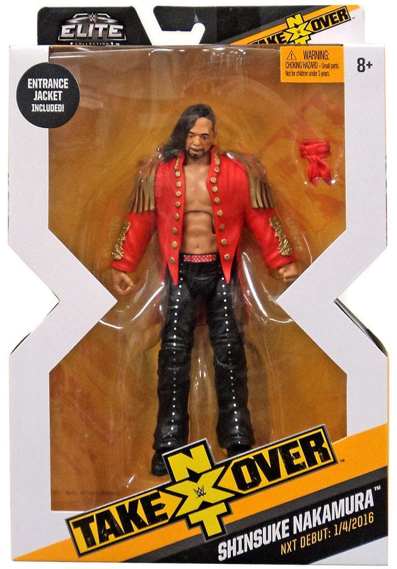 WWE Mattel NXT Takeover 2 Shinsuke Nakamura [Exclusive] Action & Toy Figures PWcatalog