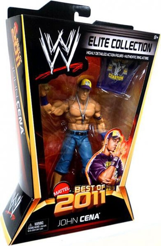 WWE Mattel Best Of 2011 John Cena Action & Toy Figures PWcatalog