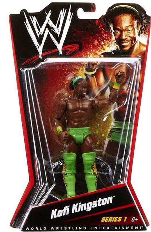 WWE Mattel Basic Series 1 Kofi Kingston Action & Toy Figures PWcatalog