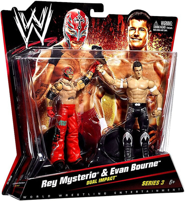 WWE Mattel Battle Packs 3 Rey Mysterio & Evan Bourne