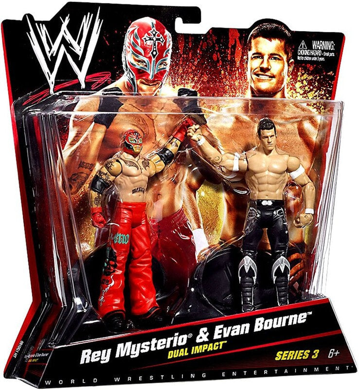 WWE Mattel Battle Packs 3 Rey Mysterio & Evan Bourne Action & Toy Figures PWcatalog