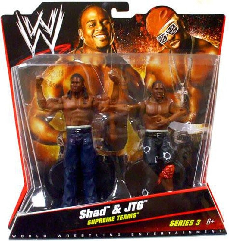 WWE Mattel Battle Packs 3 Shad & JTG