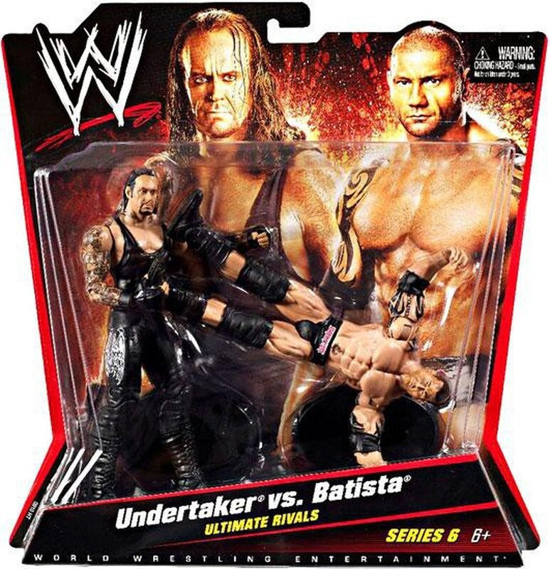 WWE Mattel Battle Packs 6 Undertaker vs. Batista Action & Toy Figures PWcatalog