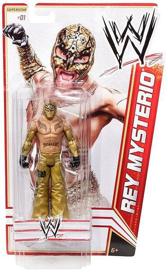 WWE Mattel Basic Series 13 #01 Rey Mysterio Action & Toy Figures PWcatalog