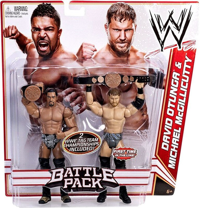 WWE Mattel Battle Packs 16 David Otunga & Michael McGillicutty Action & Toy Figures PWcatalog