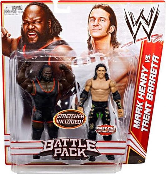 WWE Mattel Battle Packs 17 Mark Henry vs. Trent Barreta
