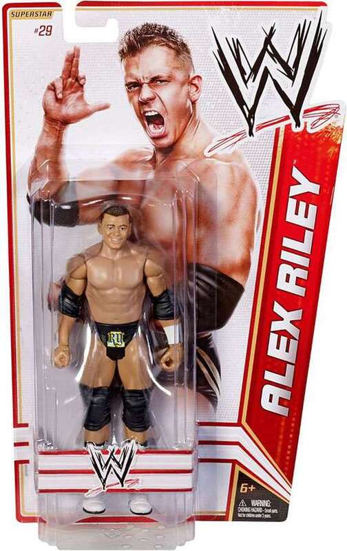 WWE Mattel Basic Series 17 #29 Alex Riley